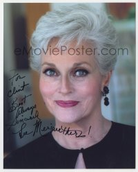 9r726 LEE MERIWETHER signed color 8x10 REPRO still 1980s the Catwoman star later in her career!