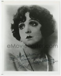 9r922 MADGE BELLAMY signed 8x10 REPRO still 1981 great portrait of the pretty silent actress!