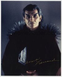 9r737 MARK LENARD signed color 8x10 REPRO still 2000s as Sarek in Star Trek III: The Search for Spock!