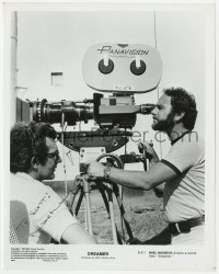 9r488 NOEL NOSSECK signed 8x10 still 1979 candid of the director with camera on the set of Dreamer!