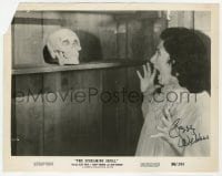 9r498 PEGGY WEBBER signed 8x10.25 still 1958 best close up from The Screaming Skull!