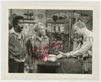 9r955 REDD FOXX signed 7.5x9.25 REPRO still 1980s close up in a scene from TV's Sanford & Son!