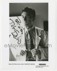 9r520 ROBERT DE NIRO signed 8x10 still 1996 great close up in suit & tie from Marvin's Room!