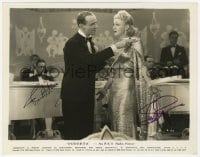 9r526 ROBERTA signed 8x10.25 still 1935 by BOTH Fred Astaire AND Ginger Rogers!