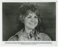 9r534 SALLY FIELD signed 8x10 still 1985 close up as the divorced mother in Murphy's Romance!