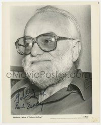 9r535 SAUL ZAENTZ signed 8.25x10.25 still 1978 when he produced Tolkein's Lord of the Rings!