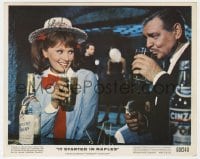 9r282 SOPHIA LOREN signed color 8x10 still 1960 drinking with Clark Gable in It Started in Naples!
