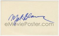 9r129 MEL BLANC signed 3x5 index card 1980s can be framed & displayed with a repro still!