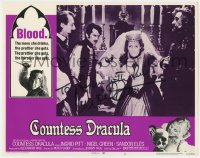 9r018 COUNTESS DRACULA signed LC #5 1972 by Ingrid Pitt, as the female vampire of the title!