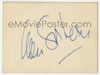 9r125 ANN SOTHERN signed 2x3 cut index card 1980s it can be framed & displayed with a repro still!