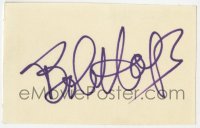 9r185 BOB HOPE signed 3x4 album page 1970s it can be framed & displayed with a repro!