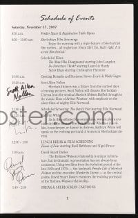 9r147 FROM GILLETTE TO BRETT II signed program 2007 by Jeremy Paul, Scott Nollen & FIVE others!