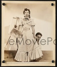 9s919 ADVENTURE IN BALTIMORE 2 8x10 stills 1949 great images of romantic John Agar & Shirley Temple!