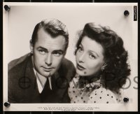 9s843 AND NOW TOMORROW 3 8x10 stills 1944 Alan Ladd & pretty Loretta Young, two by Whitey Schafer!