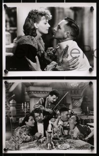 9s269 ANNA KARENINA 16 8x10 stills R1960s beautiful Greta Garbo, Fredric March, huge scenes!