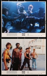 9s016 BAND OF THE HAND 8 8x10 mini LCs 1986 Paul Michael Glaser, Stephen Lang, Lauren Holly!