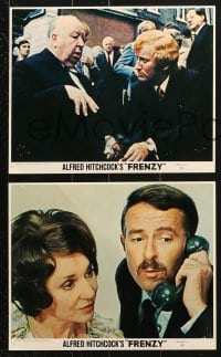 9s005 FRENZY 10 8x10 mini LCs 1972 Alfred Hitchcock directed, Barry Foster, Anna Massey!