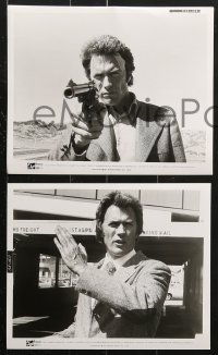 9s159 MAGNUM FORCE 129 8x10 stills 1973 Clint Eastwood as Dirty Harry, top cast, MANY great images!