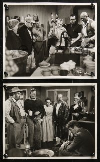 9s168 MAN WHO SHOT LIBERTY VALANCE 47 deluxe 8x10 stills 1962 western images of James Stewart!