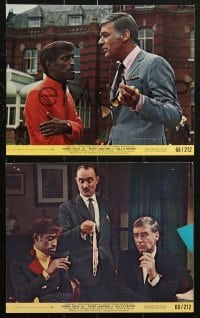 9s079 SALT & PEPPER 8 8x10 mini LCs 1968 Sammy Davis Jr., Peter Lawford, directed by Richard Donner!