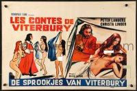 9t572 MORE SEXY CANTERBURY TALES Belgian 1973 Mario Caiano's I Racconti di Viterbury, different!