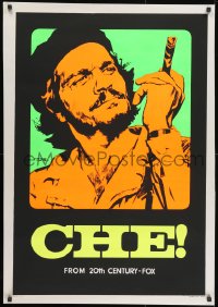 9t831 CHE Italian 1sh 1969 rare different art of Omar Sharif as Guevara by Nistri!