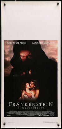 9t970 MARY SHELLEY'S FRANKENSTEIN Italian locandina 1995 Kenneth Branagh directed, Robert De Niro!