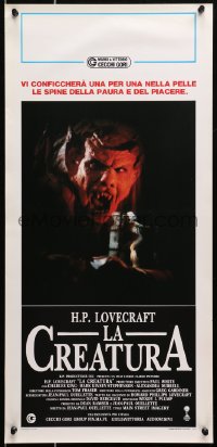 9t993 UNNAMABLE Italian locandina 1988 H.P. Lovecraft, cool monster!