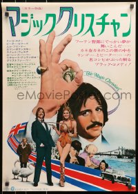 9t362 MAGIC CHRISTIAN Japanese 1970 different images of full-length Ringo & sexy Raquel Welch!
