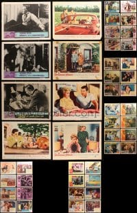 9x108 LOT OF 54 LOBBY CARDS 1950s-1960s incomplete sets from a variety of different movies!