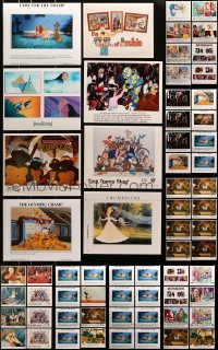 9x360 LOT OF 78 COLOR CARTOON REPRO PHOTOS 1990s great animation images!