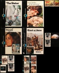 9x247 LOT OF 15 CINERAMA RELEASING STUDIO BROCHURES 1970s great images from a variety of movies!