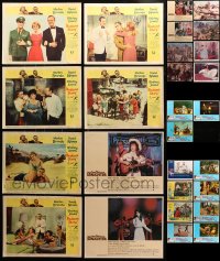 9x110 LOT OF 35 LOBBY CARDS 1960s-1970s incomplete sets from a variety of different movies!