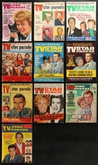 9x190 LOT OF 10 TV STAR PARADE MAGAZINES 1950s-1970s filled with great images & articles!