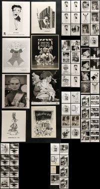 9x289 LOT OF 70 CARTOON 8X10 STILLS 1970s-1990s a variety of great animation images!