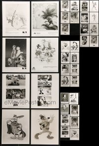 9x318 LOT OF 37 WALT DISNEY TV AND MOVIE CARTOON RE-RELEASE 8X10 STILLS 1990s animation images!