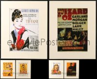 9x006 LOT OF 6 MATTED 16x20 REPRODUCTION POSTERS 1990s ready to frame & hang on your wall!