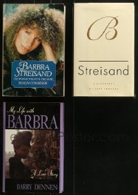 9x171 LOT OF 3 BARBRA STREISAND BIOGRAPHY HARDCOVER BOOKS 1980s-1990s her illustrated life story!