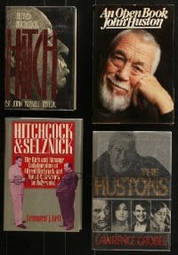 9x167 LOT OF 4 DIRECTOR BIOGRAPHY HARDCOVER BOOKS 1970s-1980s Alfred Hitchcock, John Huston!