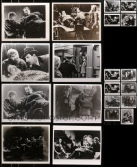 9x359 LOT OF 20 SON OF FRANKENSTEIN RE-STRIKE 8X10 STILLS 1970s great images of Boris Karloff!