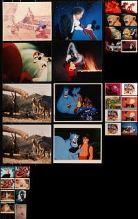 9x365 LOT OF 51 COLOR WALT DISNEY CARTOON 8X10 REPRO PHOTOS 1990s great animation images!