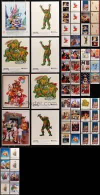 9x362 LOT OF 63 COLOR 8x10 REPRO PHOTOS 1990s a variety of great cartoon images & more!