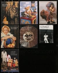 9x127 LOT OF 7 SOTHEBY'S AUCTION CATALOGS 1990s-2000s film posters & memorabilia + more!