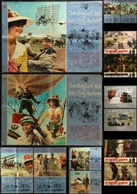 9x416 LOT OF 26 FORMERLY FOLDED ITALIAN PHOTOBUSTAS 1970s-1980s a variety of movie scenes!