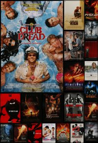 9x517 LOT OF 32 UNFOLDED MOSTLY DOUBLE-SIDED 27X40 ONE-SHEETS 1990s-2000s great movie images!