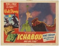 9y260 ADVENTURES OF ICHABOD & MISTER TOAD LC #8 1949 Disney cartoon, he's w/the Headless Horseman!