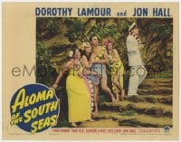 9y264 ALOMA OF THE SOUTH SEAS LC 1941 Jon Hall with Dorothy Lamour, Lynne Overman & more!
