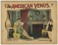 9y268 AMERICAN VENUS LC 1926 Esther Ralston reading newspaper, set at Miss America pageant, rare!