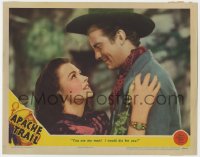 9y273 APACHE TRAIL LC 1942 beautiful Donna Reed would die for her man William Lundigan!