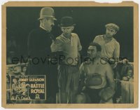 9y286 BATTLE ROYAL LC 1932 c/u of James Gleason & boxer Harry Gribbon talking to cop in the ring!
